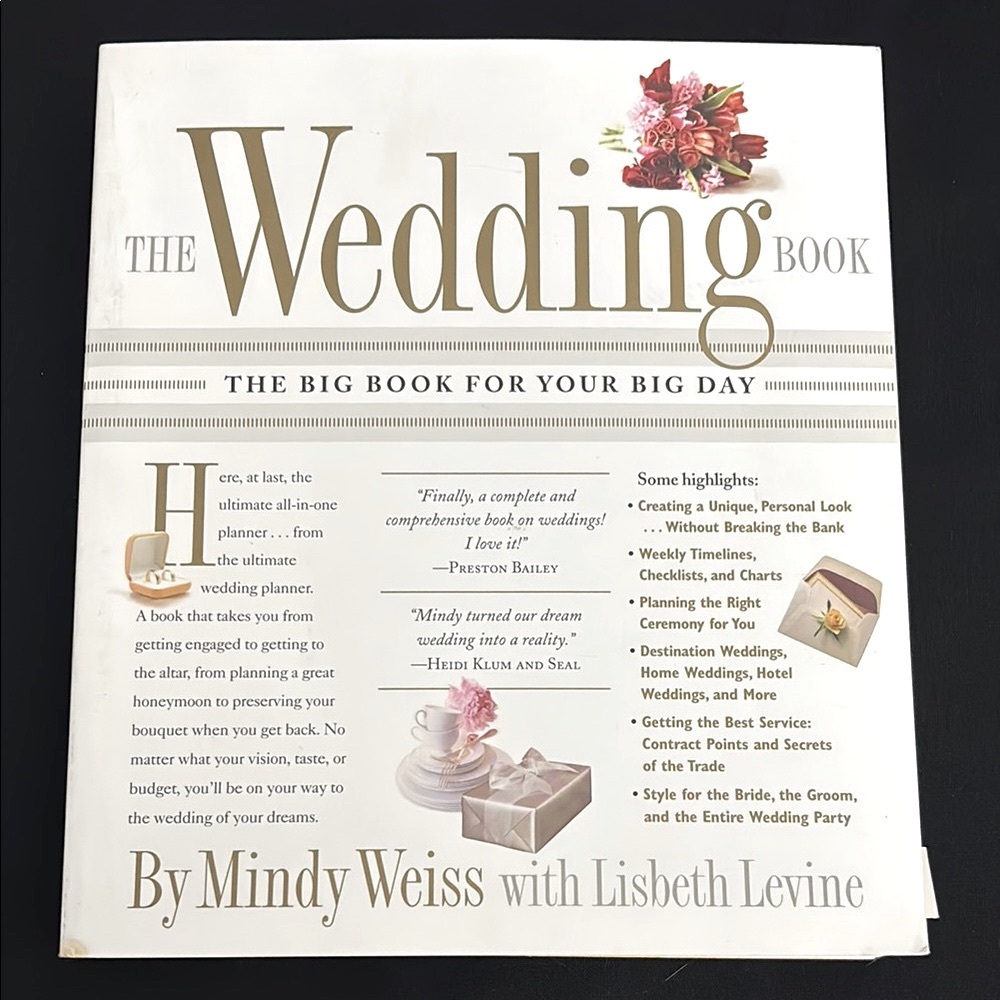 The Wedding Book by Mindy Weiss